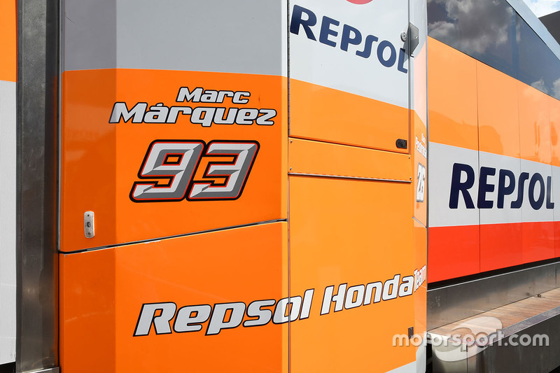 Marc Marquez, Repsol Honda Team, logo