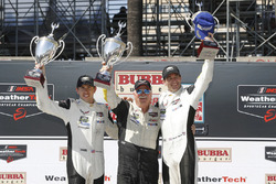 Podio GTLM: i vincitori Oliver Gavin, Tommy Milner, Corvette Racing