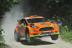 Simone Campedelli, Danilo Fappani, Ford Fiesta GPL R R5, Orange 1 Racing
