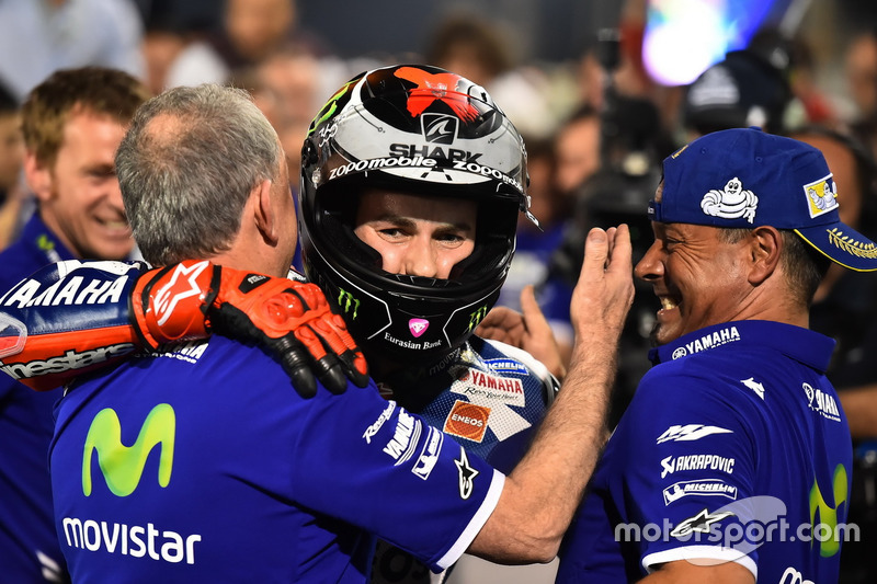 Il vincitore, Jorge Lorenzo, Movistar Yamaha MotoGP, Yamaha