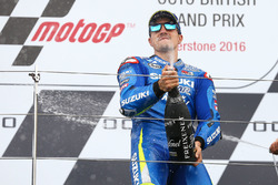 Podium: winnaar Maverick Viñales, Team Suzuki MotoGP