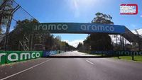 A lap of Albert Park ahead of the 2022 Australian GP
