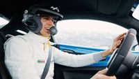 El piloto de Alpine F1 Esteban Ocon en el Rally Monte Carlo