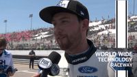 Chase Briscoe reacts to first Cup pole: ‘Glad I got the best seat’