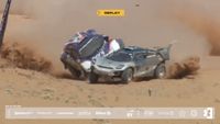 Desert X-Prix: Shoot Out Crash
