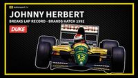 F1: Johnny Herbert Breaks lap record at Brands Hatch