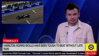 Formula 1: Hamilton says Norris would have been tough to beat without late rain