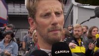 GP de Belgique - Interview de Romain Grosjean, 7e