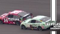 Kyle Busch shows frustration with Chase Briscoe after Stage 1 at Las Vegas
