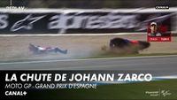 La chute de Johann Zarco à Jerez