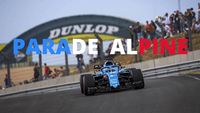La parade Alpine aux 24 Heures du Mans