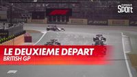 Le deuxième départ du GP de Grande-Bretagne