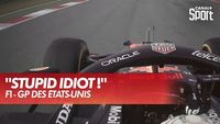 Légère échauffourée en piste entre Max Verstappen et Lewis Hamilton