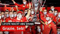 Letzte Nacht Abu Dhabi: Vettels emotionaler Abschied von Ferrari