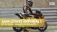 Sam Lowes tient bon pour la pole en Moto2