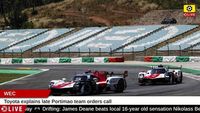 WEC: Toyota explains team orders in Portugal