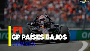 El viernes del GP de Países Bajos de F1 2022