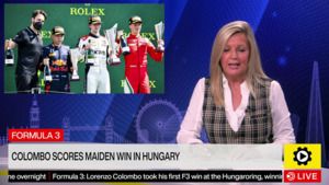 Formuła 3 - Zwycięstwo Colombo na Hungaroringu