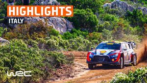 Rally ltalia Sardegna Saturday afternoon highlights