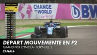Le départ mouvementé de la seconde course