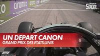 Le départ du Grand Prix des États-Unis