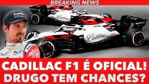 OFICIAL: CADILLAC ENTRA NA F1 EM 2026! Quem pilota? DRUGO TEM CHANCE?
