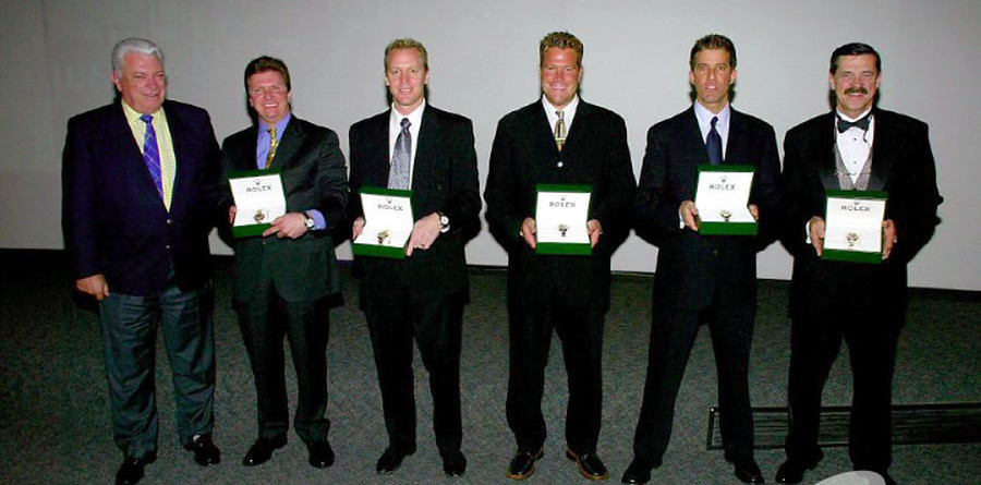 2002 Rolex Series Champions honored 2002 Rolex Series Champions honored