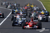 Schumacher cruises to Japanese GP victory Schumacher cruises to Japanese GP victory