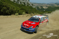 Loeb nips Gronholm on Acropolis Rally 1st leg Loeb nips Gronholm on Acropolis Rally 1st leg