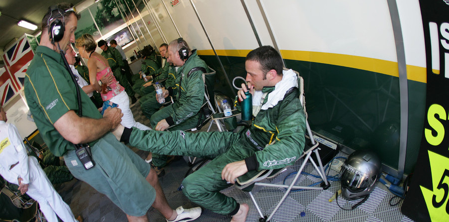 Darren Turner looks forward to the challenge Darren Turner looks forward to the challenge