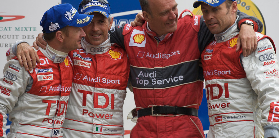 Audi still celebrating historic Le Mans victory Audi still celebrating historic Le Mans victory