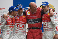 Audi still celebrating historic Le Mans victory Audi still celebrating historic Le Mans victory