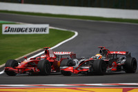 Raikkonen's title hopes doused by Hamilton at Spa Raikkonen's title hopes doused by Hamilton at Spa