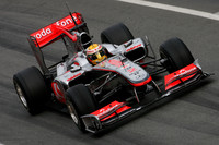 Hamilton tops timesheets at final test in Spain Hamilton tops timesheets at final test in Spain