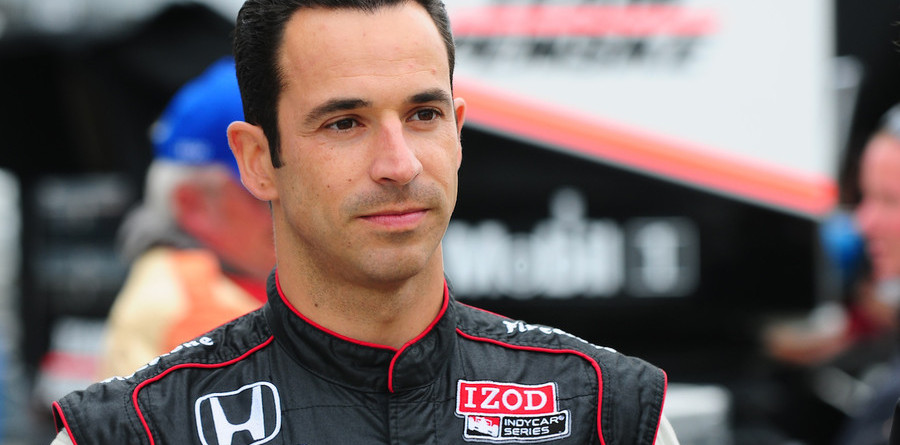 Castroneves quickest on Sunday at the Brickyard Castroneves quickest on Sunday at the Brickyard