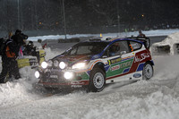 Ostberg is surprise early leader in Rally Sweden Ostberg is surprise early leader in Rally Sweden