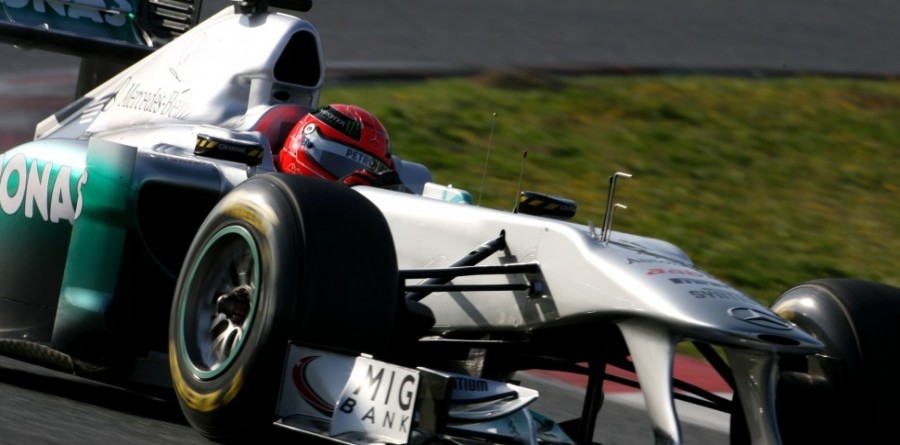 Schumacher fastest on penultimate day at Barcelona Schumacher fastest on penultimate day at Barcelona