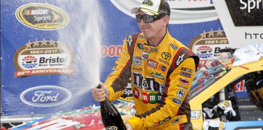 Kyle Busch takes another Sprint Cup win at Bristol Kyle Busch takes another Sprint Cup win at Bristol
