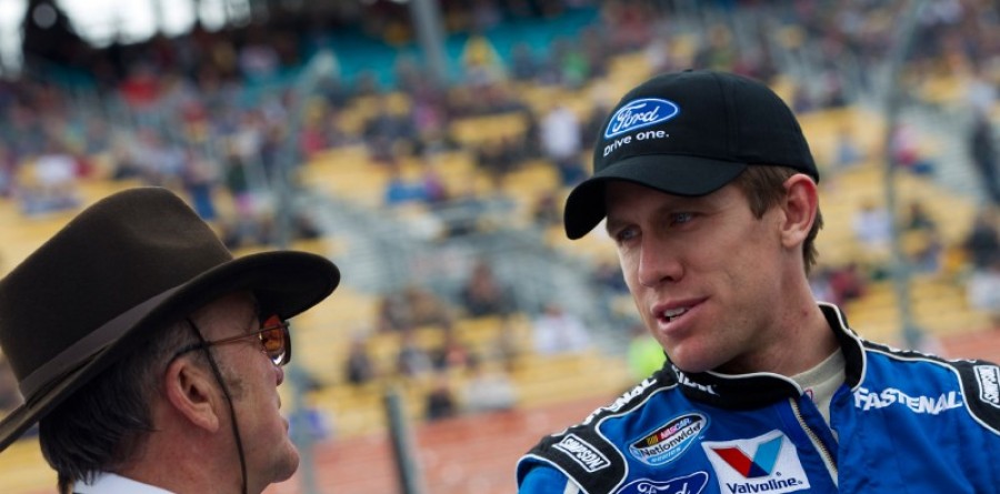 Edwards takes Nationwide Series pole at Fontana Edwards takes Nationwide Series pole at Fontana