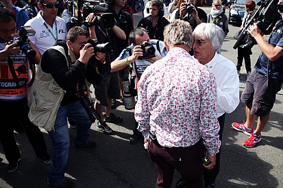 Ecclestone says Schumacher 'leaving' F1 - video