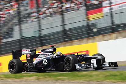 Bad start positions for Williams duo on Japanese GP