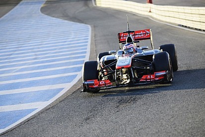 Button sets fastest time on first day of preseason testing in Jerez