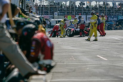 Takuma Sato was credited with 24th place in Race 1 at Toronto