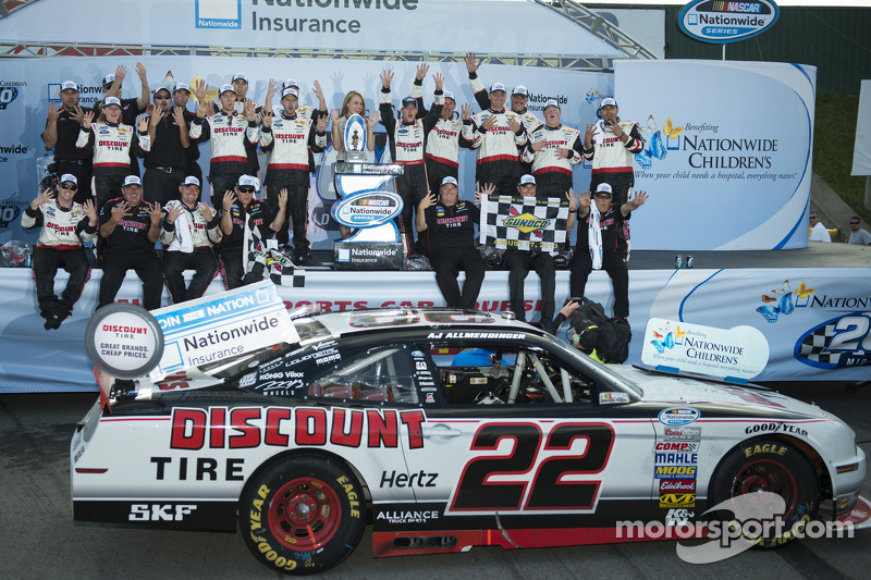 Allmendinger dominates Mid-Ohio to earn the victory