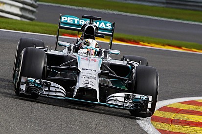 Rosberg took pole position for the Belgian GP