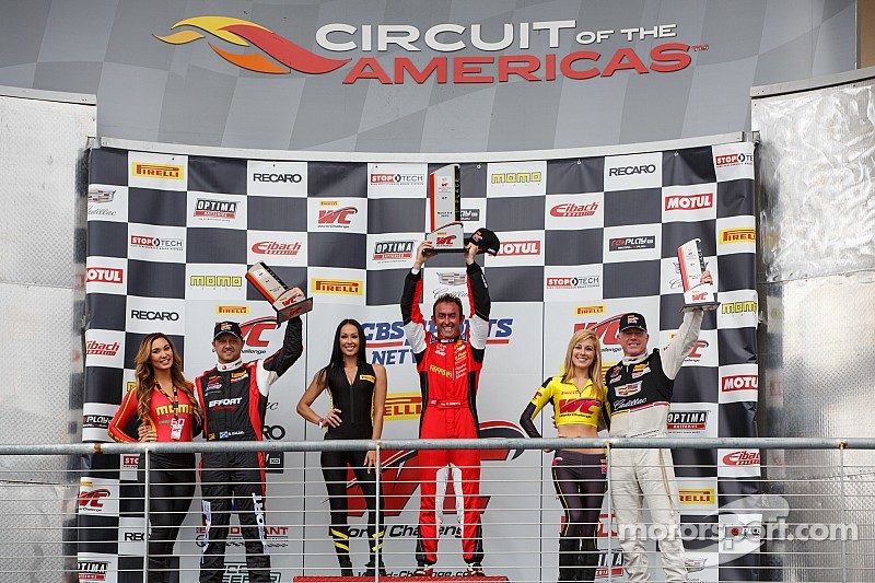 Olivier Beretta makes his Pirelli World Challenge season opener count