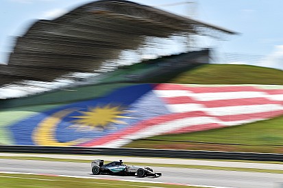 Mixed bag for Mercedes on a hot and humid opening day at the Sepang