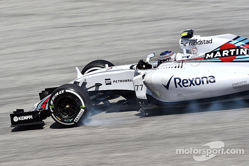 Williams admet un rythme de course très insuffisant