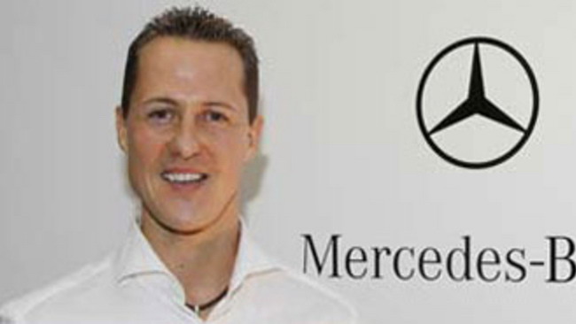 Schumi in pista a Jerez con una GP2