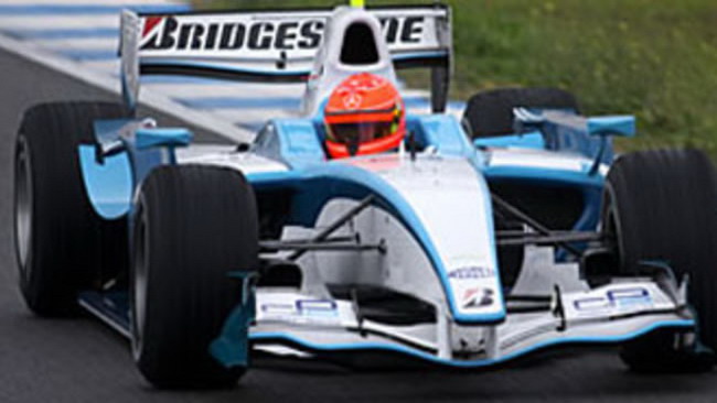La pioggia rallenta i test di Schumi a Jerez